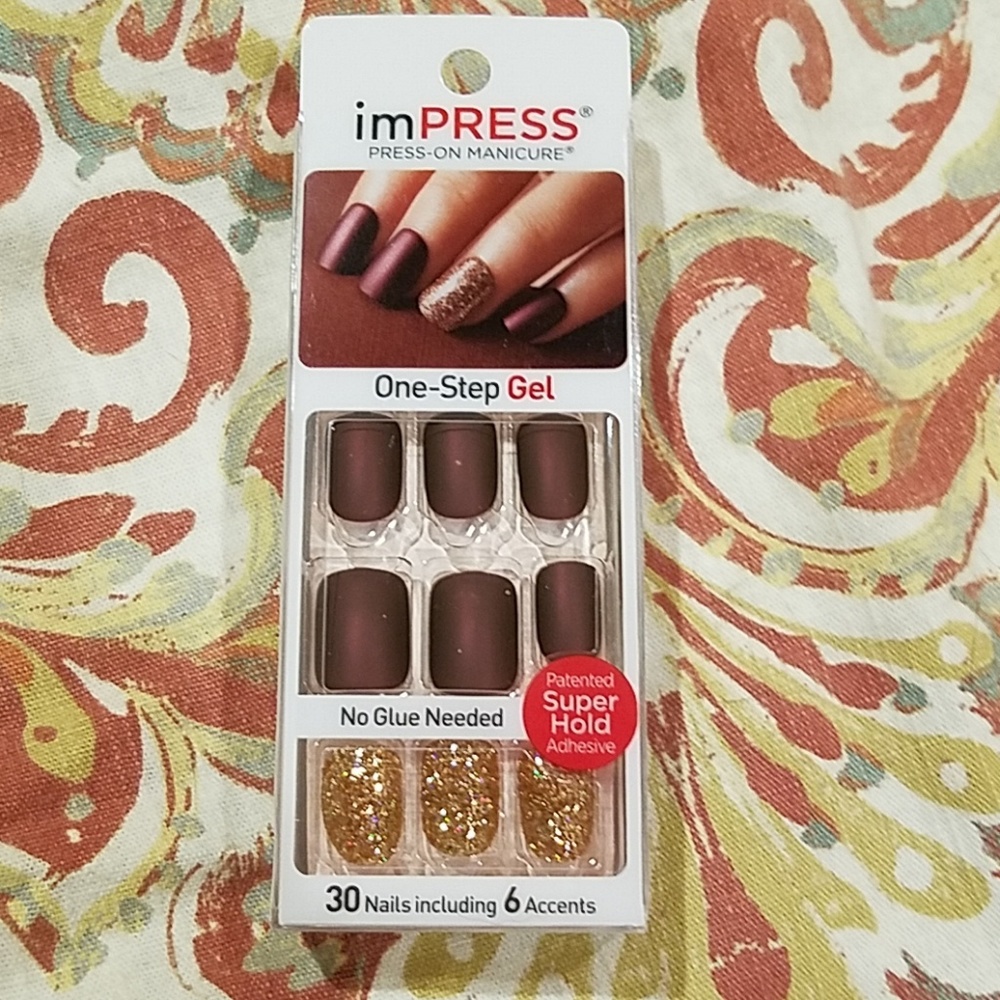 NEW Impress gel press on nails